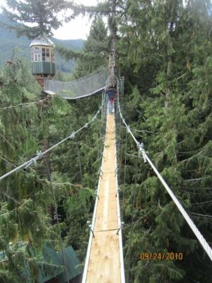 Sun Bridge is successfully connected to the Stairway to Heaven spiral staircase.